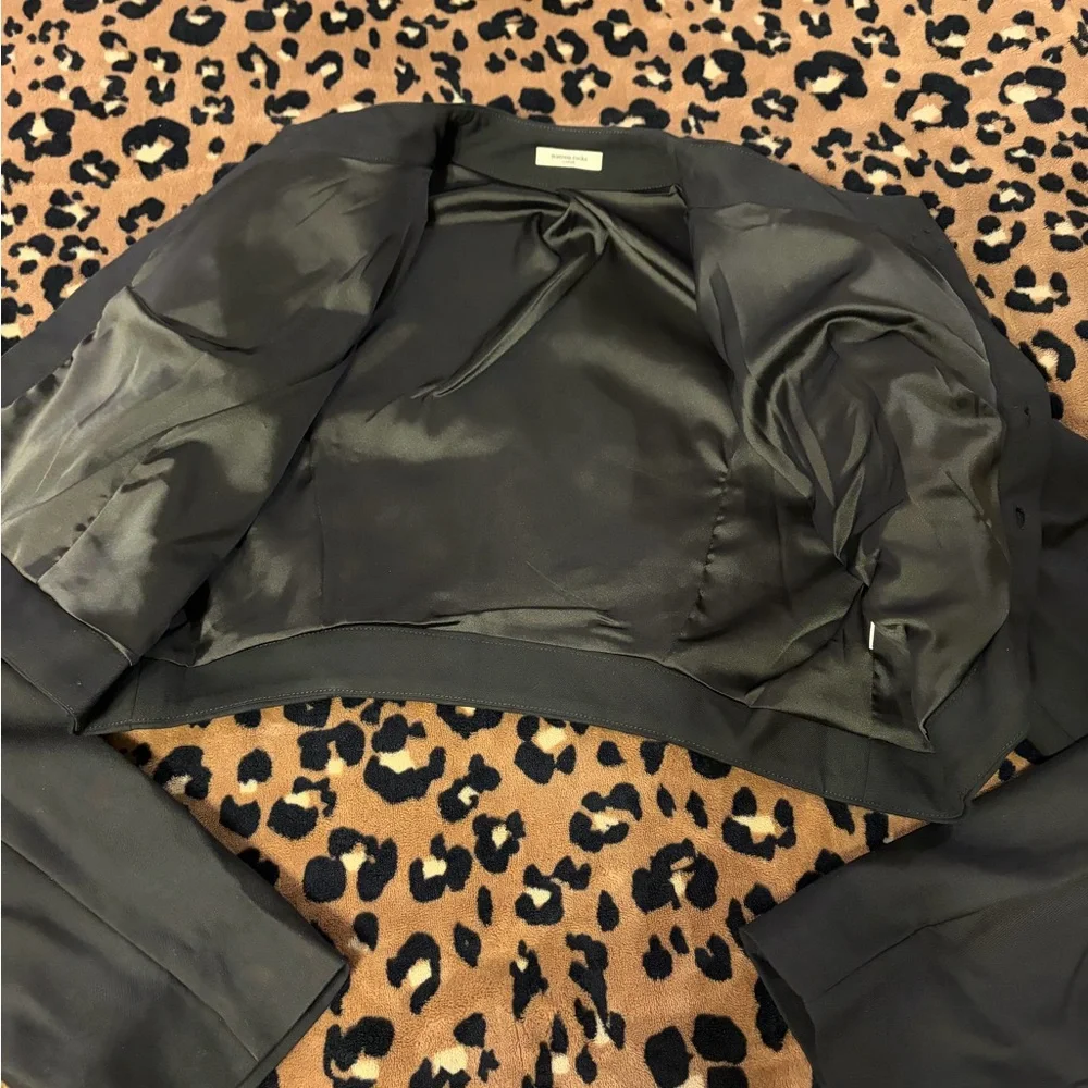 Mistress Rocks Chic Black Cropped Blazer NWOT - Picture 6 of 7